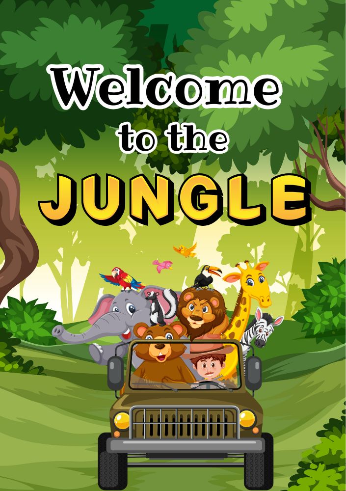 High-Quality Animal Coloring Book for Kids | Premium Line Art | Fun & Relaxing Coloring Pages for Ages 3–8