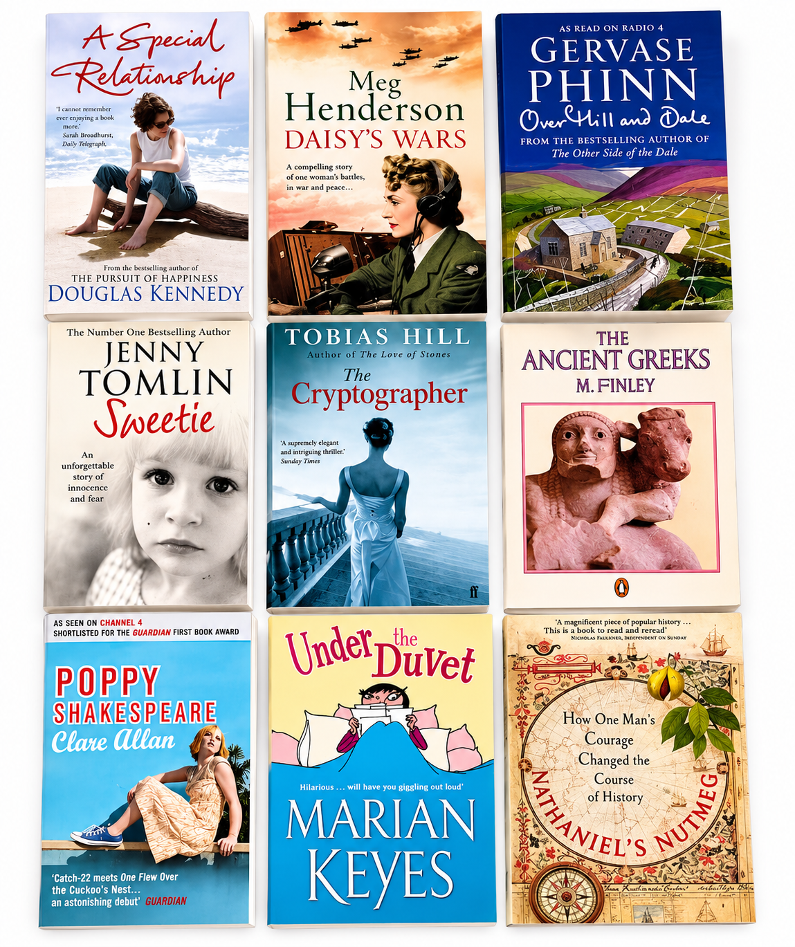 9-Book Award-Winning & Bestselling Books Collection | Giles Milton | Marian Keyes | Douglas Kennedy