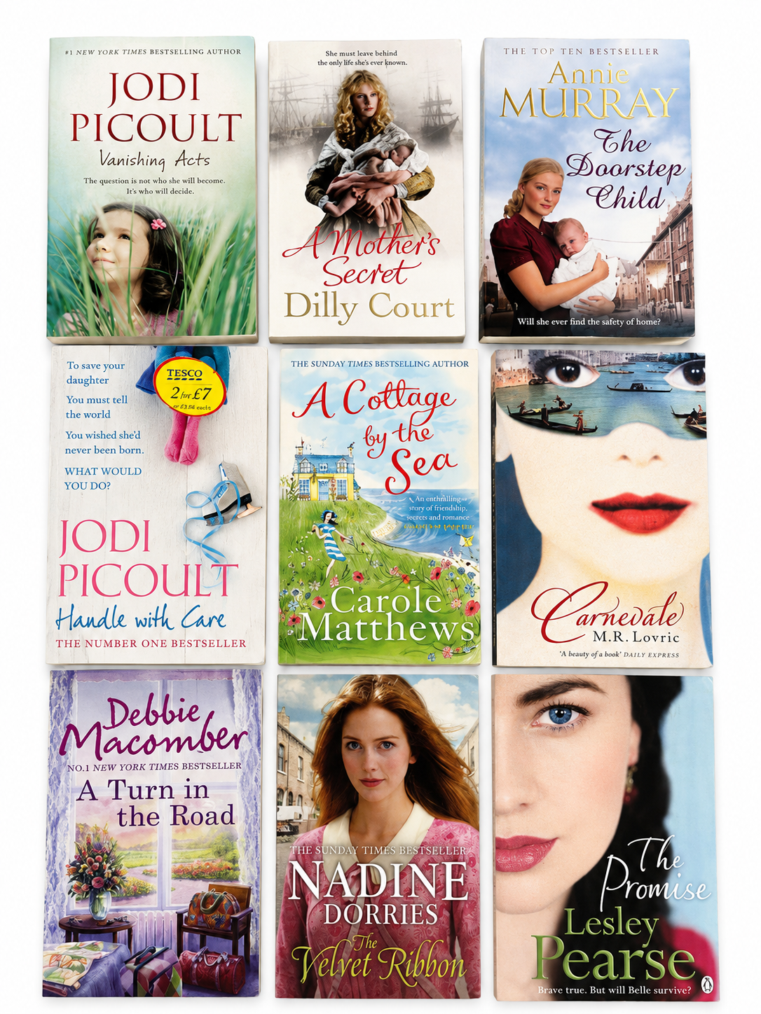 9-Book Bestseller Women’s Fiction Bundle | Emotional Romance, Family Drama, Secrets & Life-Changing Stories | Must-Read Paperback Collection for Book Lovers |