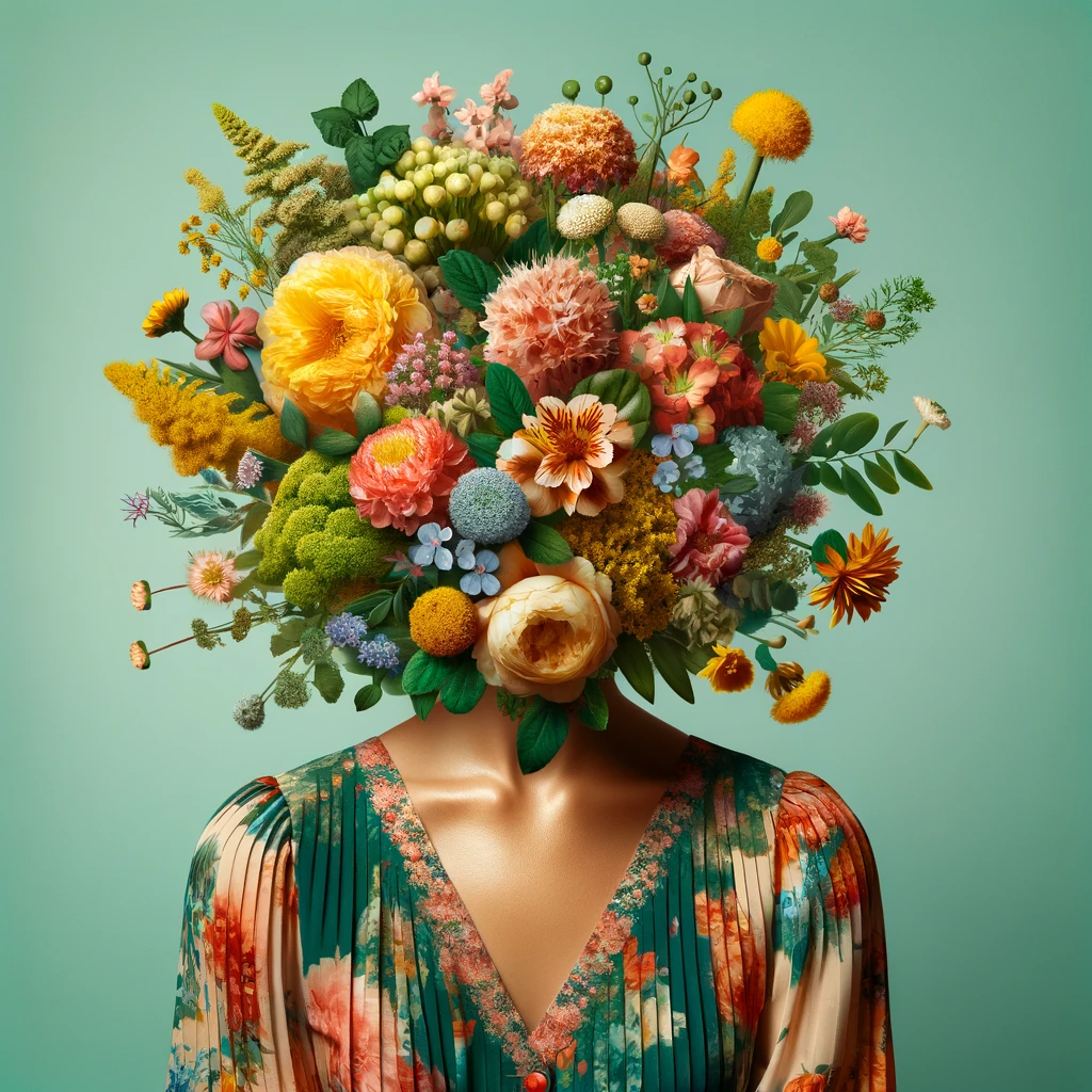 Flower Head By Anny Mendez