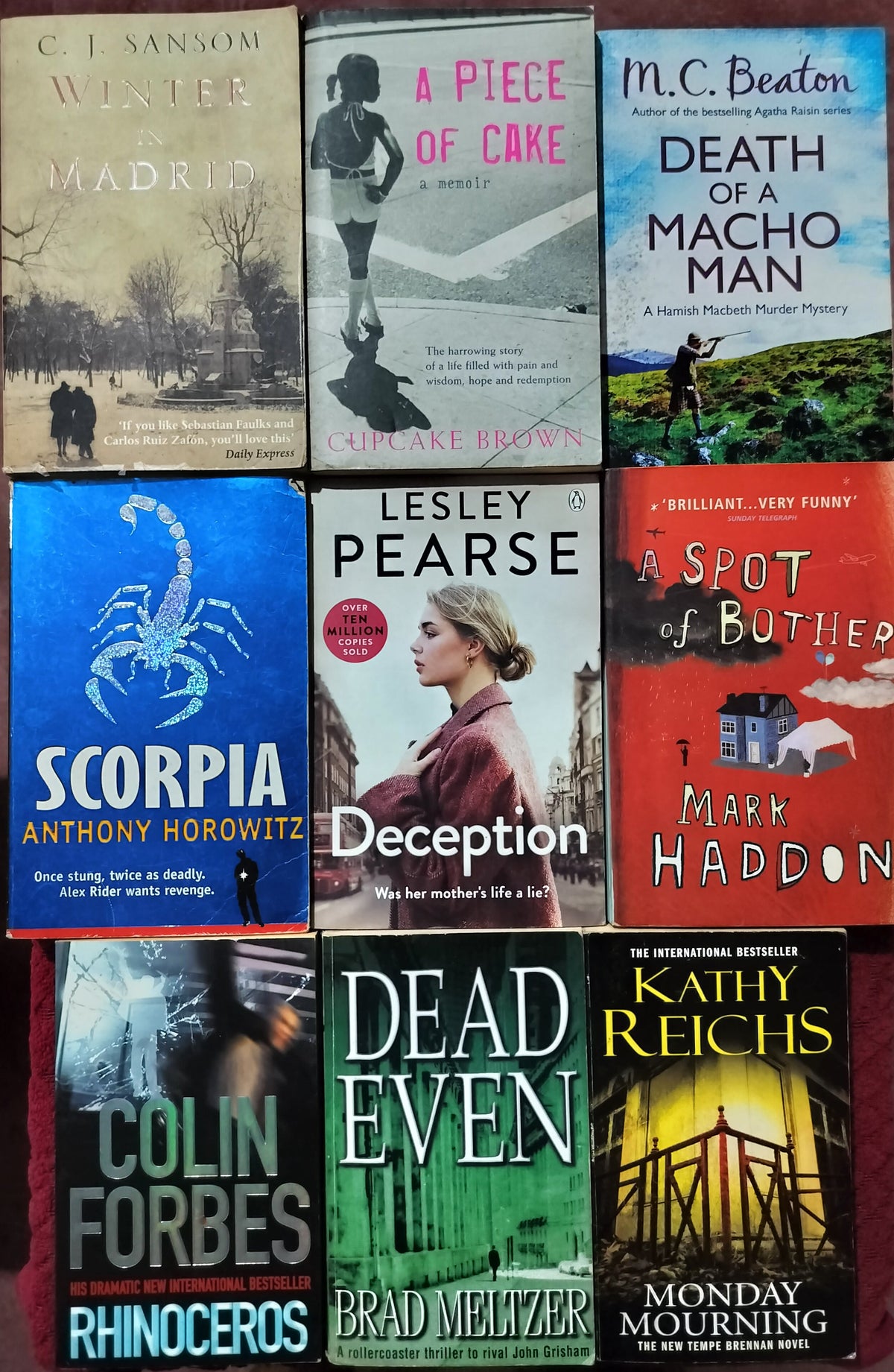 The Detective & Psychological Thriller Box Set: Sansom, Coben, Reischs
