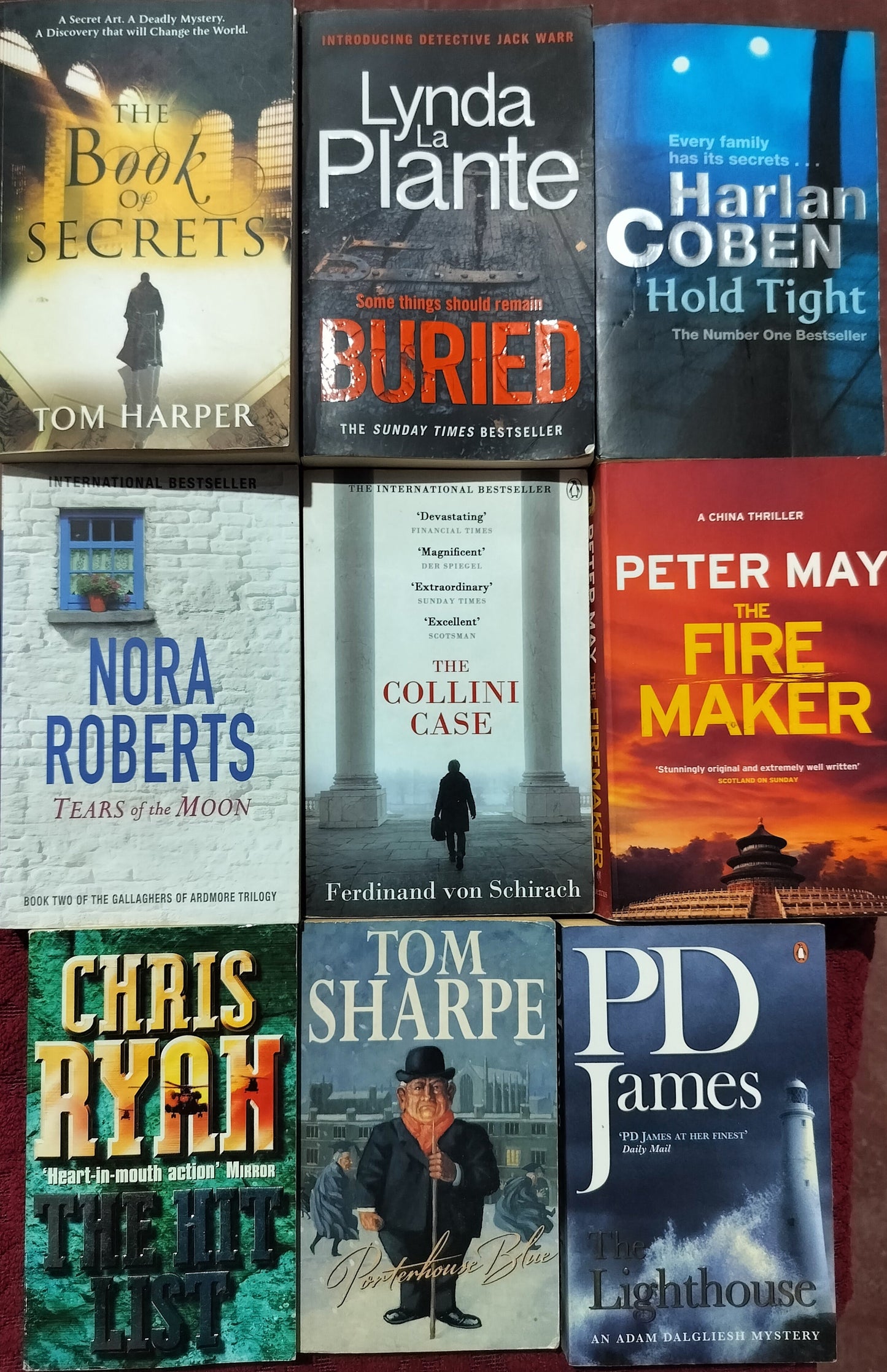 The "Espionage & Hard-Boiled Mystery" 9-Book Set