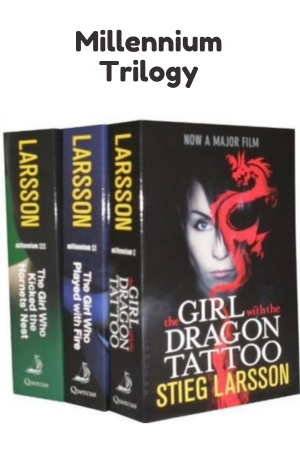 Stieg Larsson Collection: The Girl with the Dragon Tattoo, the Girl Who Kicked the Hornets' Nest, the Girl Who Played with Fire (Millennium Trilogy)