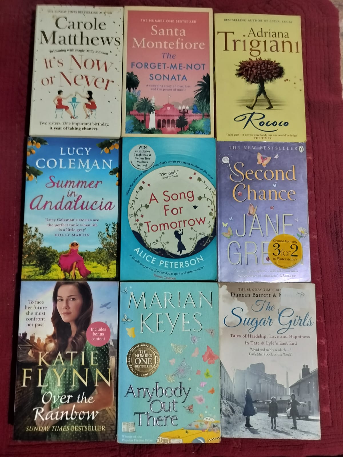 9-Book Women’s Fiction & Romance Bundle | Marian Keyes, Santa Montefiore, Jane Green