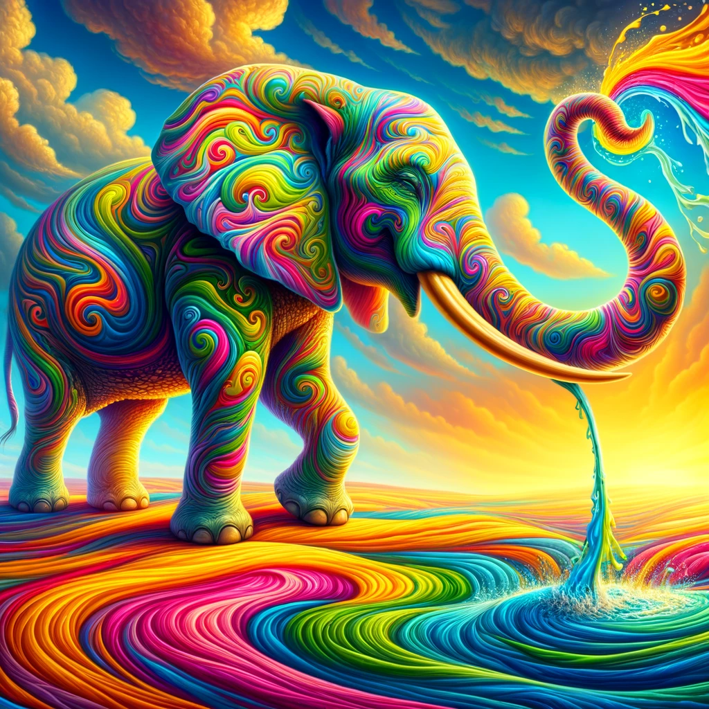 Vibrant Elephant