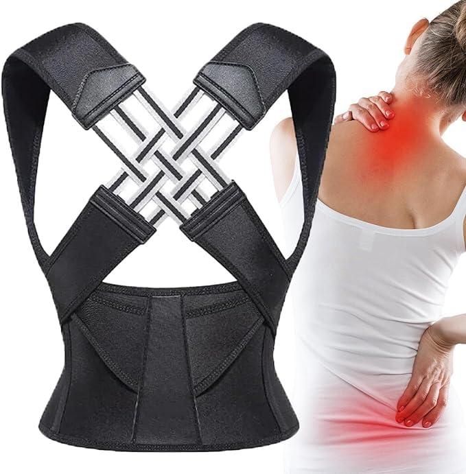 Adjustable Back Posture Corrector/ Slouching Relieve Pain Belt (Women & Men)