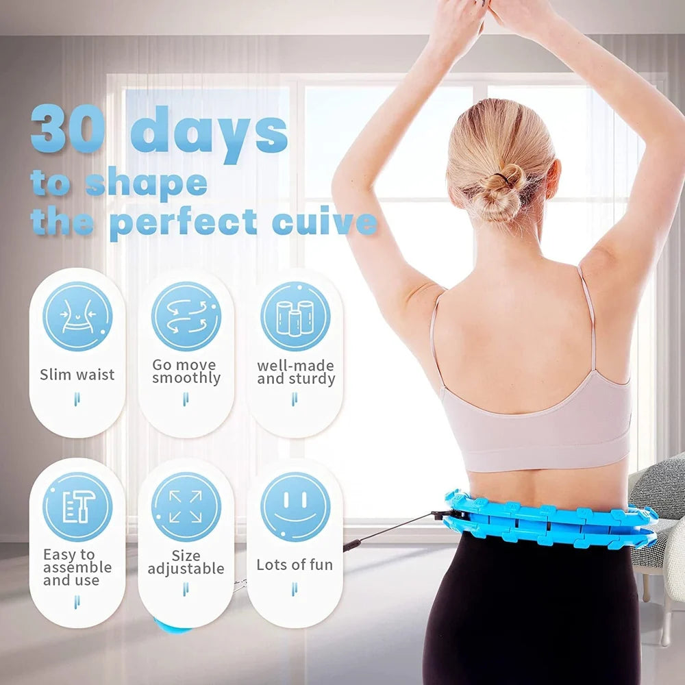 Hula Hoop Home Training Weight- LossFast fat burning!-