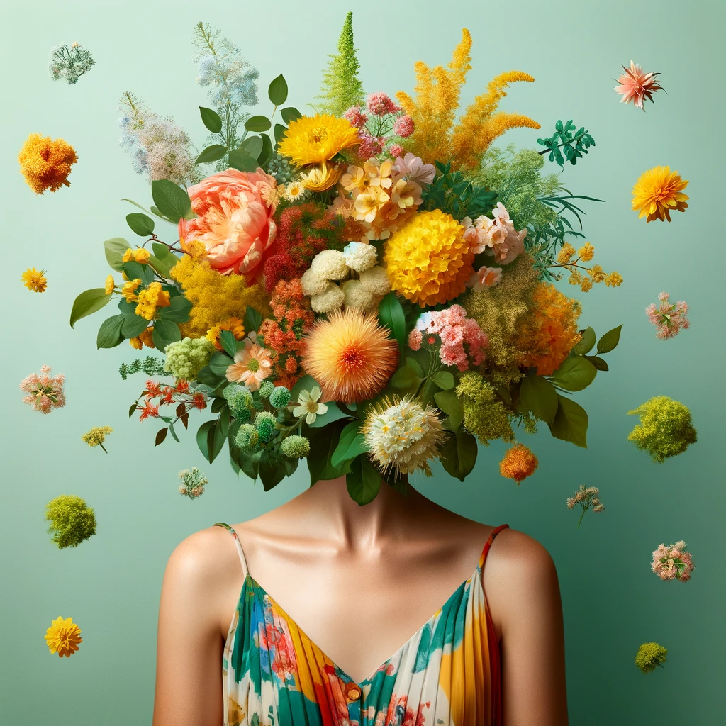 Flower Head By Anny Mendez