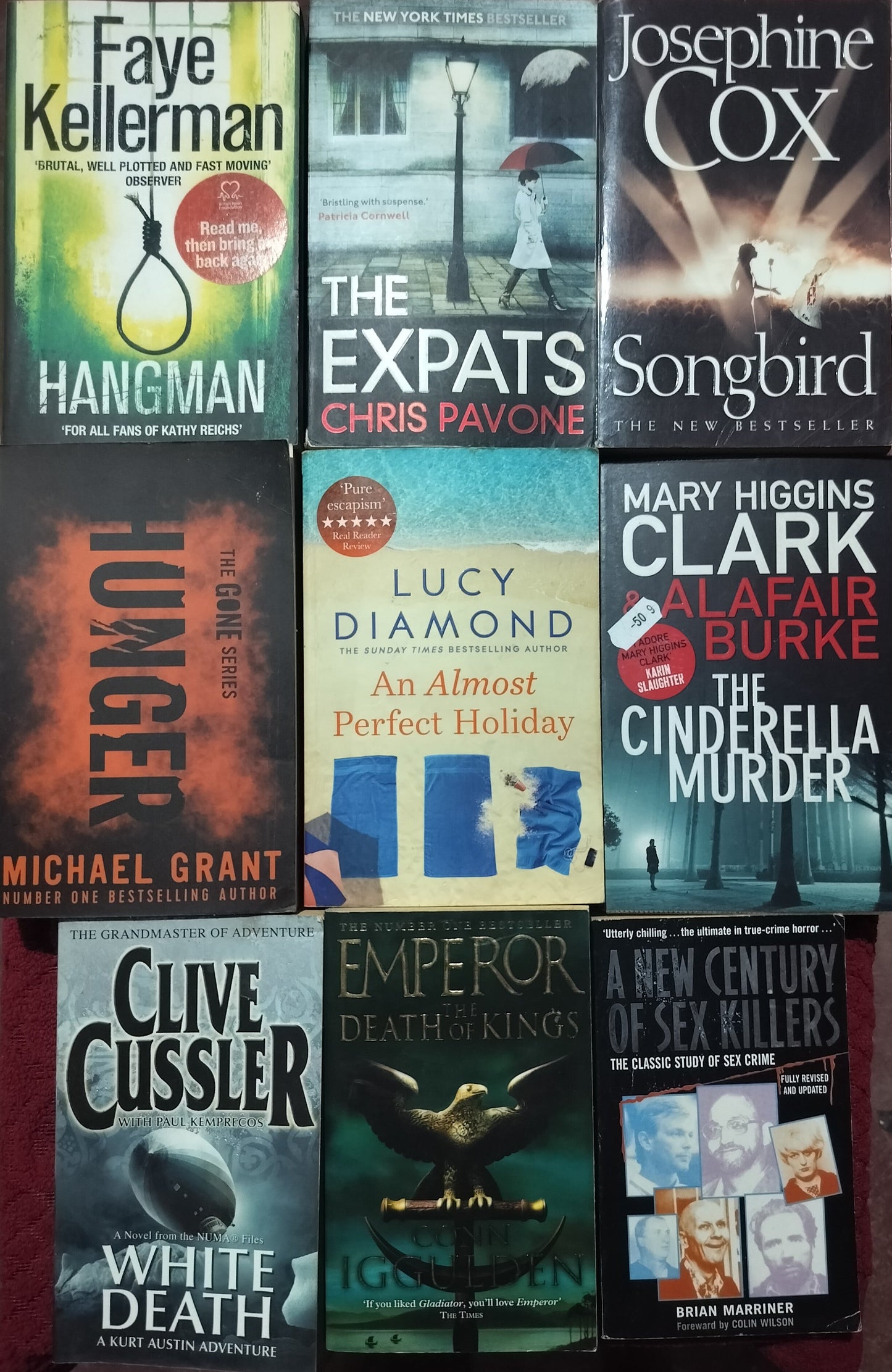 🔥 Bestseller 9-Book Thriller & Fiction Set