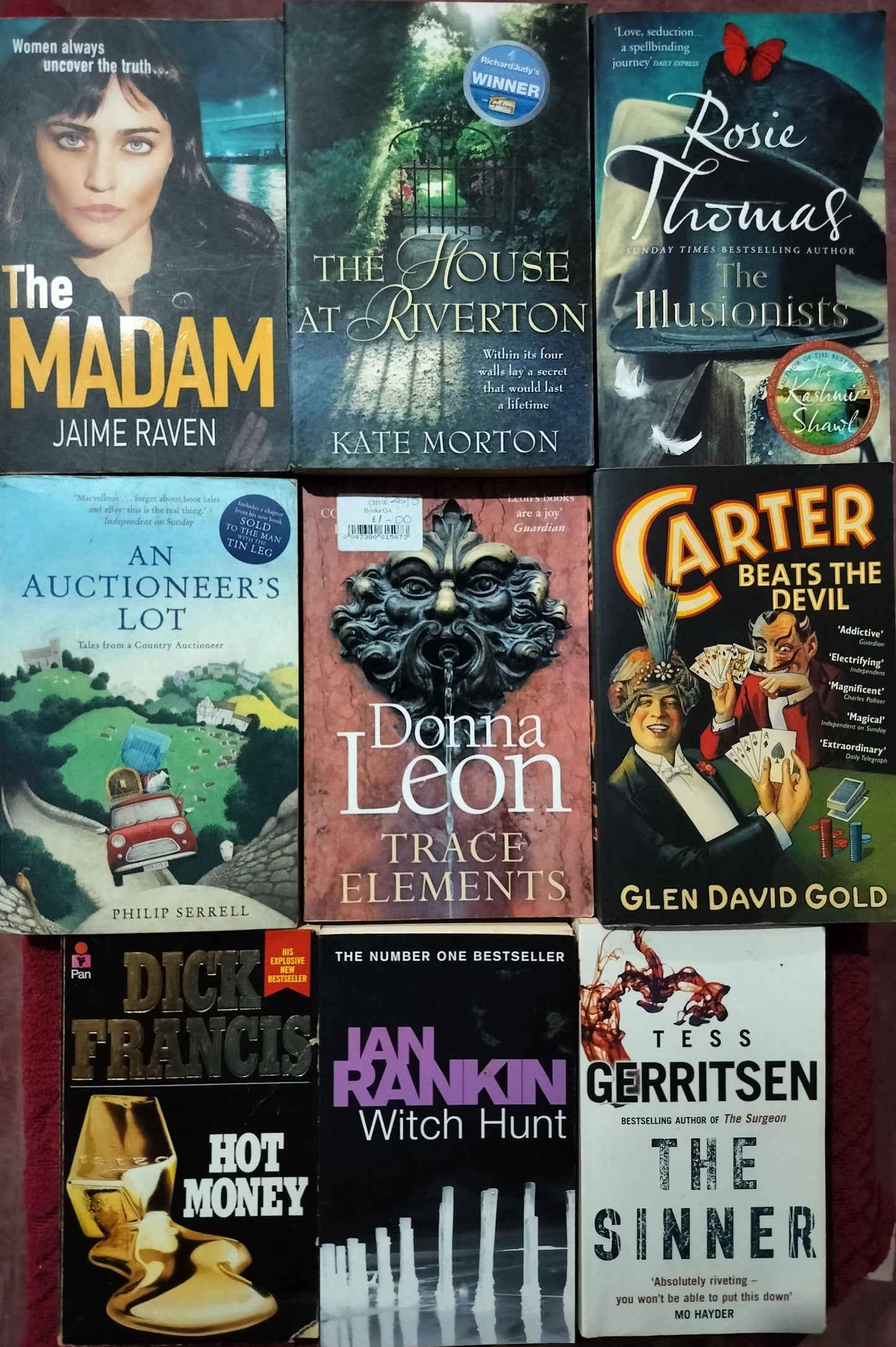 The Global Mystery & Intrigue Vault: Rankin, Gerritsen, Leon, & More (9-Book Set)