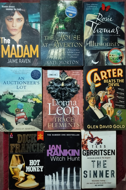 The Global Mystery & Intrigue Vault: Rankin, Gerritsen, Leon, & More (9-Book Set)