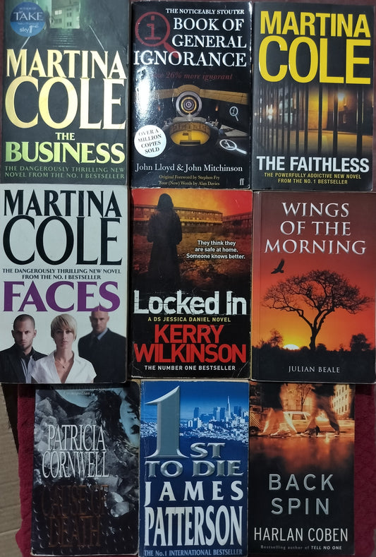 The Ultimate Crime & Thriller Collection: Martina Cole, James Patterson & More (9-Book Set)