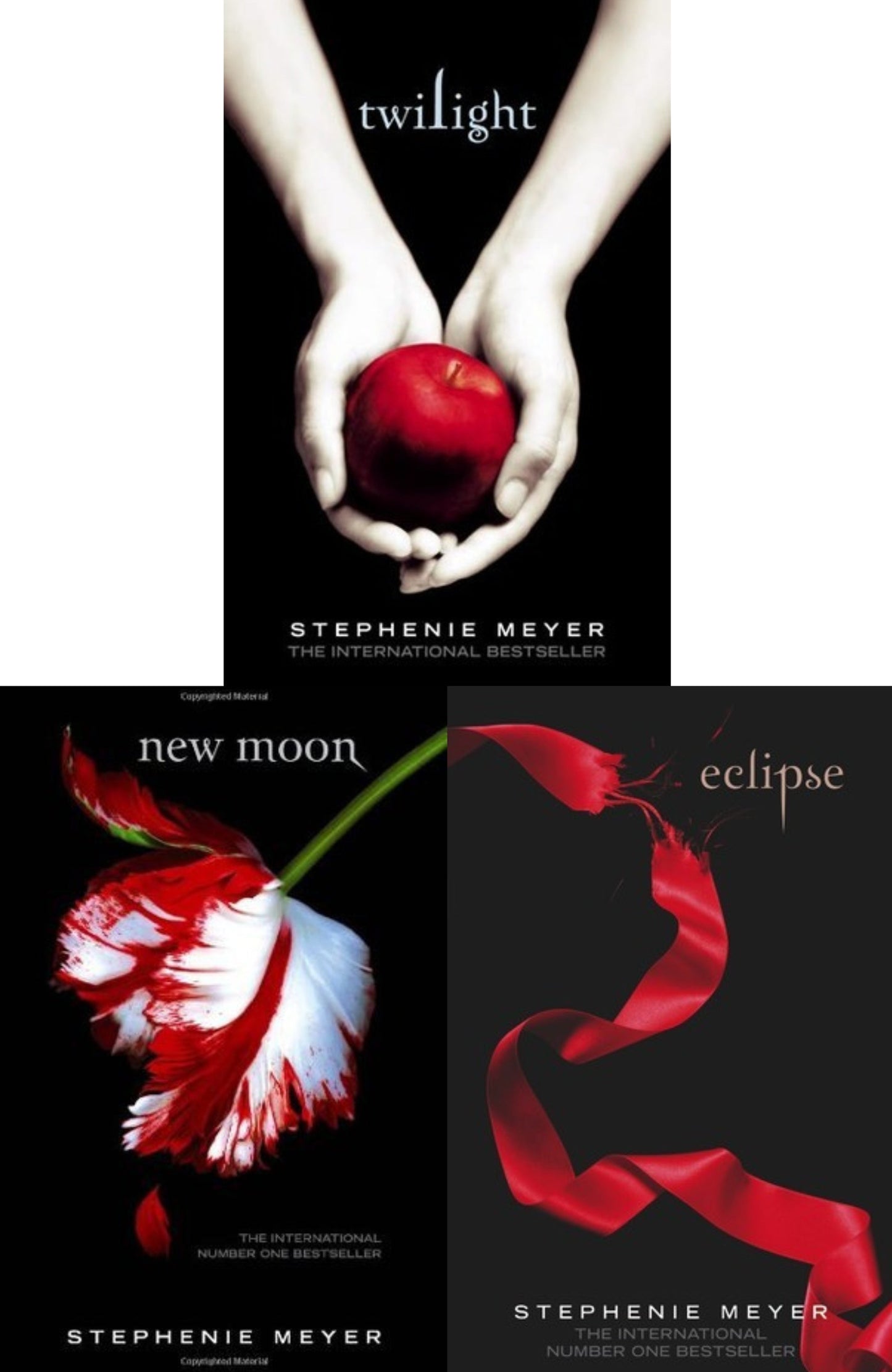 Combo Pack of Twilight, New Moon & Eclipse