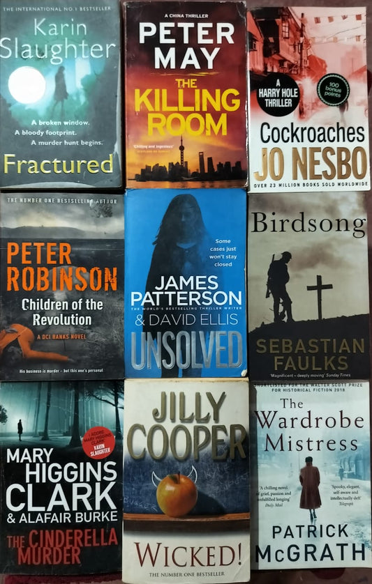 The Ultimate Mystery & Thriller Book Set - 9 Original Best-Sellers!