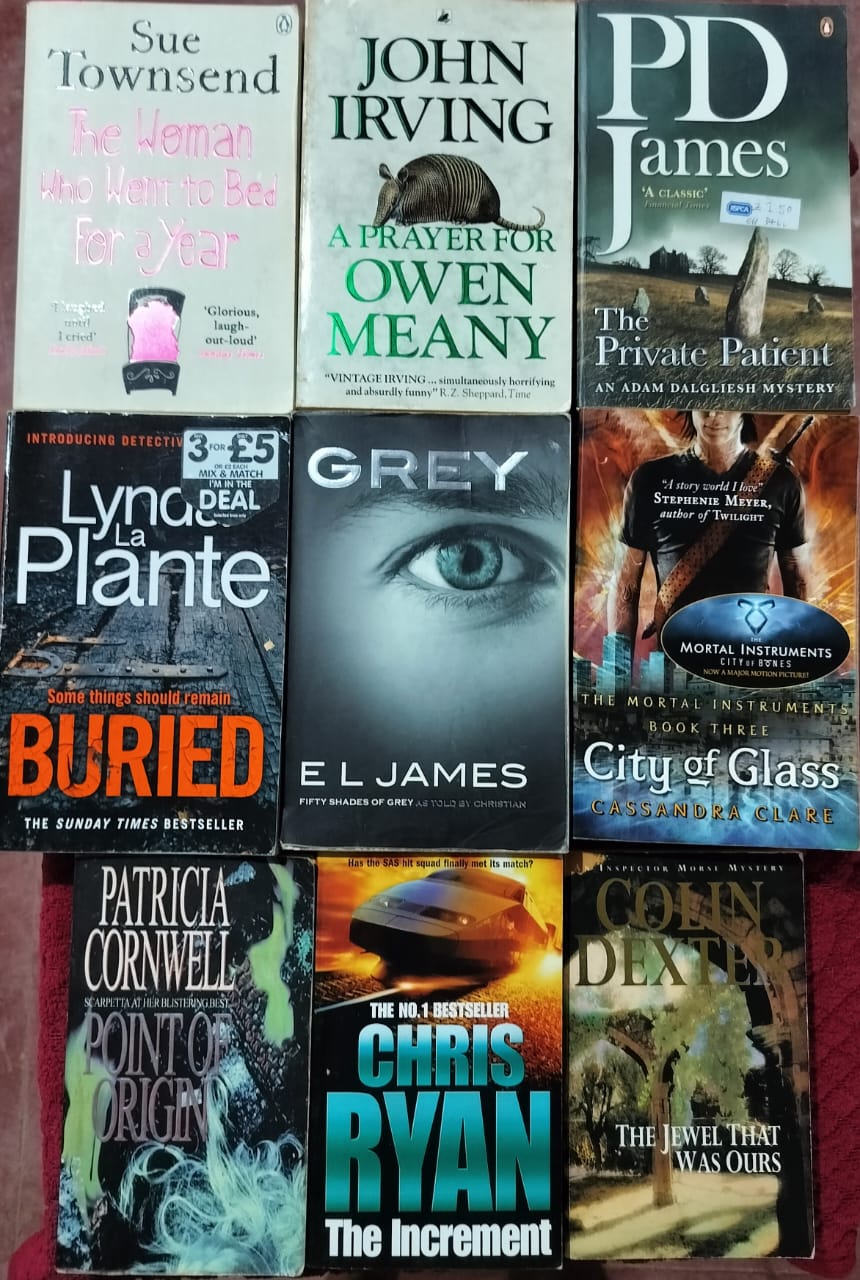 The Great American & British Fiction Set: 9 Engaging Novels