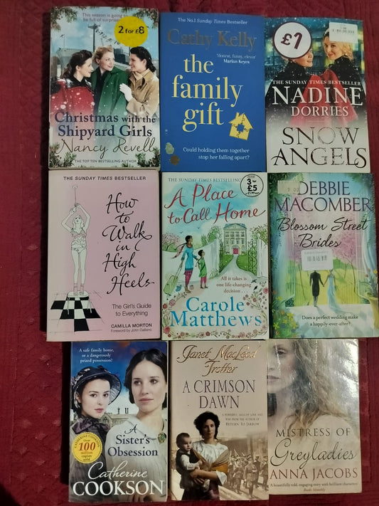 Premium Women's Fiction & Family Sagas Bundle – Set of 9 Books (Original Copies)